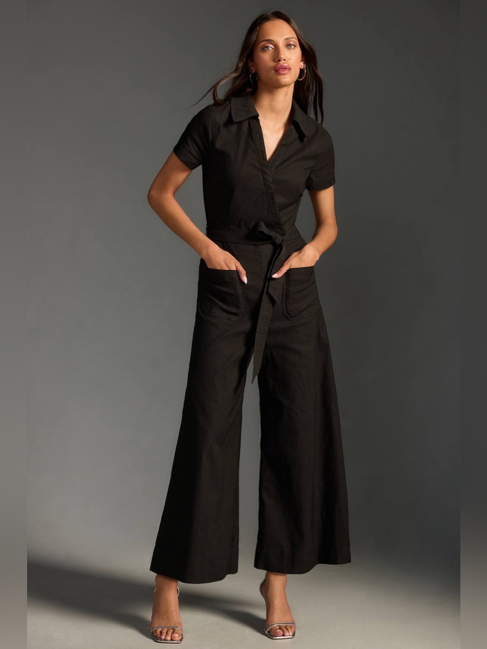 Maeve Colette Wrap Jumpsuit sz 10